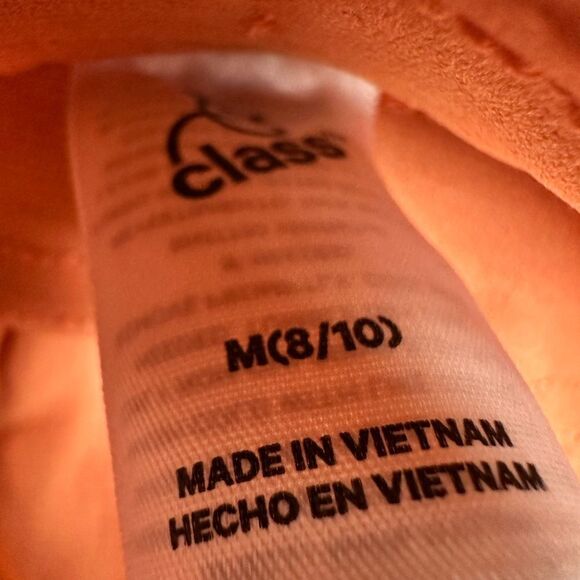 EUC Art Class Boys Orange Swim Shorts Elastic Waist - Size Medium 8/10 - Picture 4 of 7